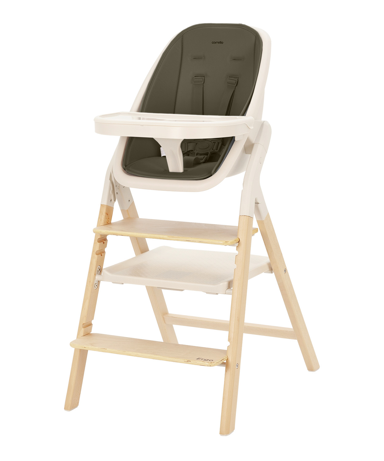 Chaise longue, trona, silla auxiliar y torre de enseñanza Ergo
