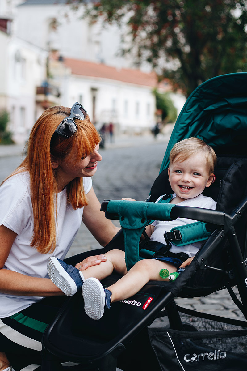 ¡Salud, bebé! Parecería, ¿qué tiene que ver con el cochecito?..
