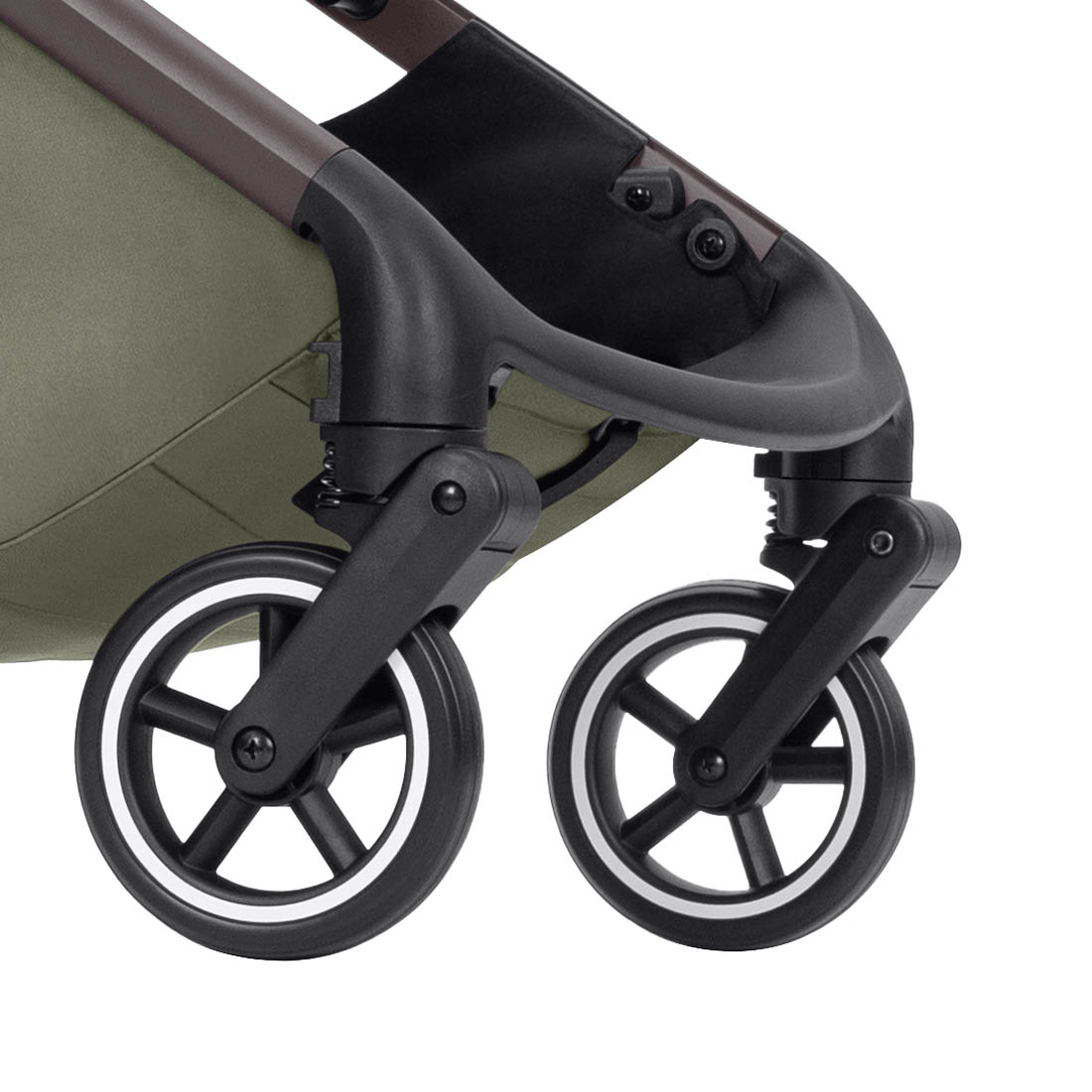 Универсальная коляска Magia 2 в 1 2025 ANIM Передние колёса поворотные, с возможностью фиксации.