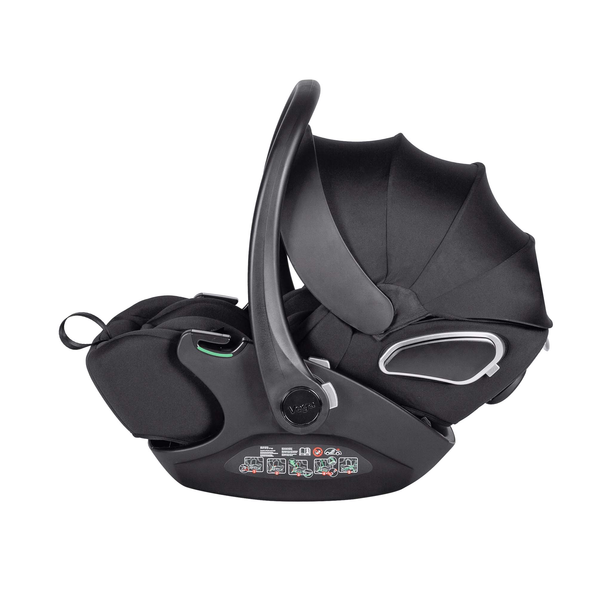 Asiento de coche Vega + base 2