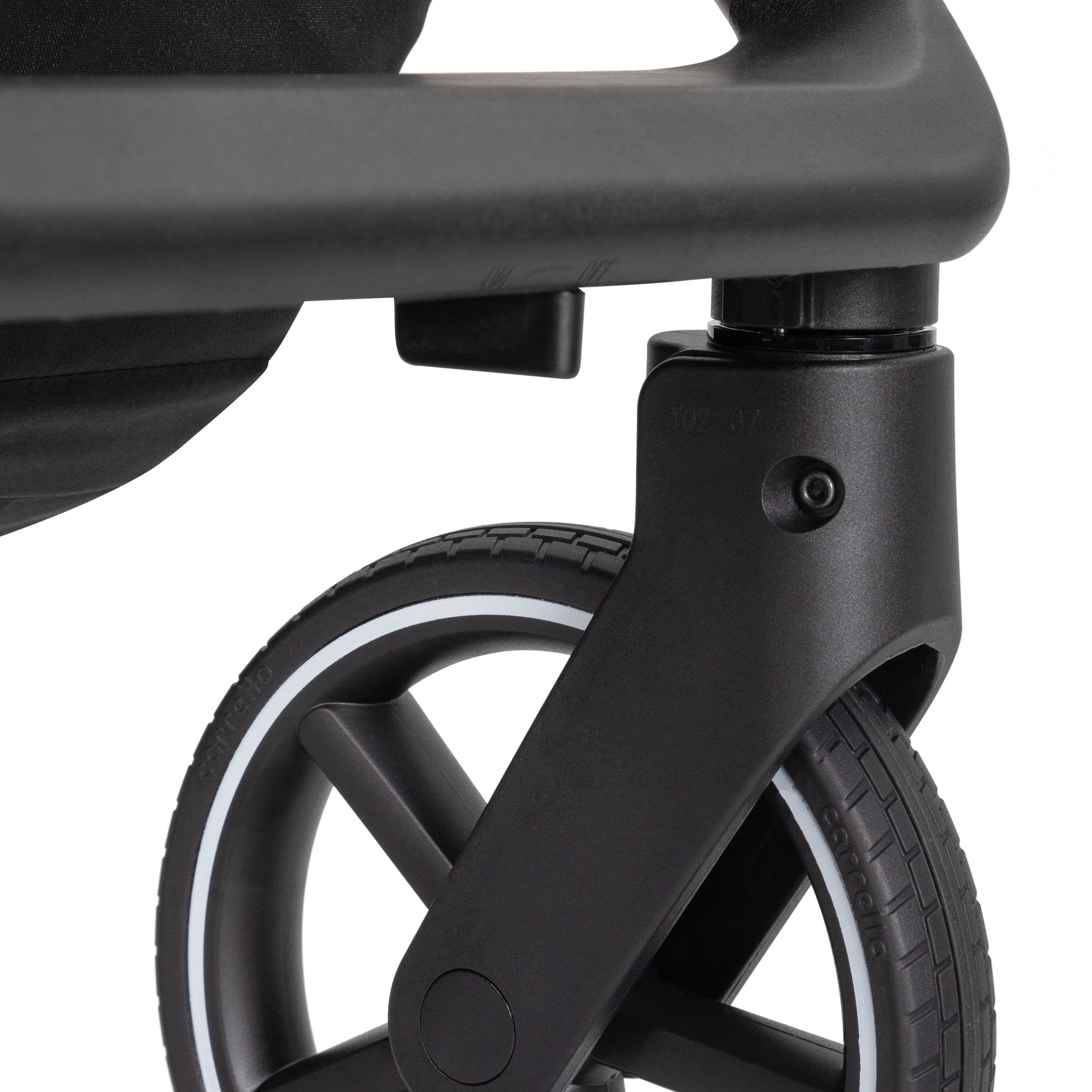 Прогулочная коляска Bravo SL Deluxe 2025 ANIM Передние колеса с функцией автоматической фиксации