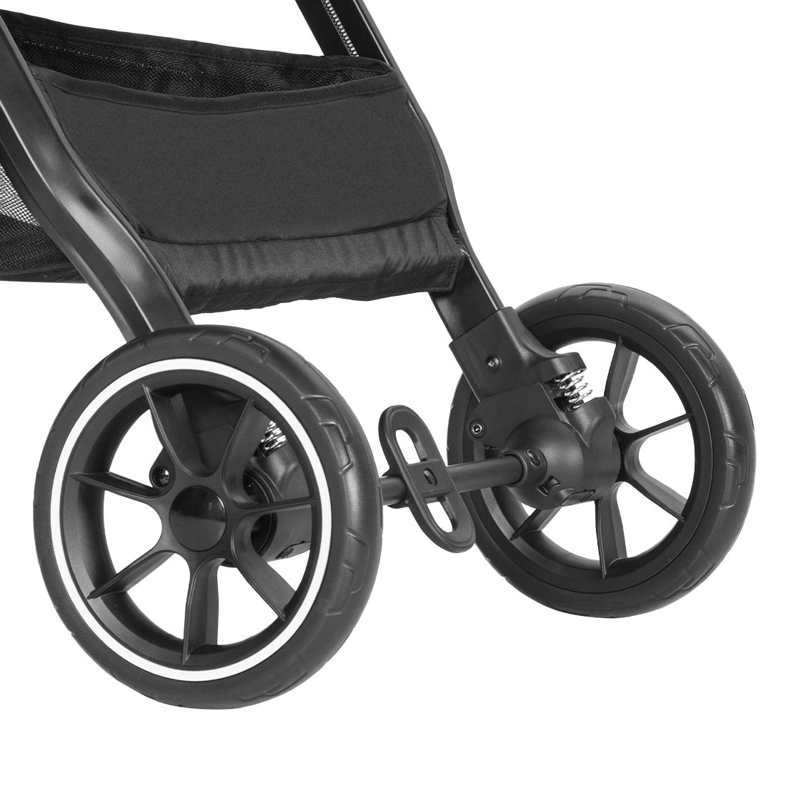 Прогулочная коляска Forza 2025 ANIM Все колёса быстро снимаются для обслуживания.