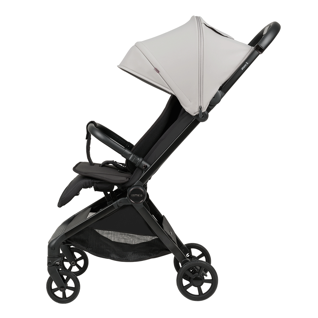 Silla de paseo Atom s 2025 Respaldo con ajuste mecánico.