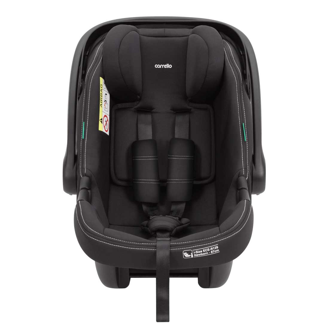 Asiento de coche Ammonite + base 2025 ajuste de reposacabezas y correas de hombro