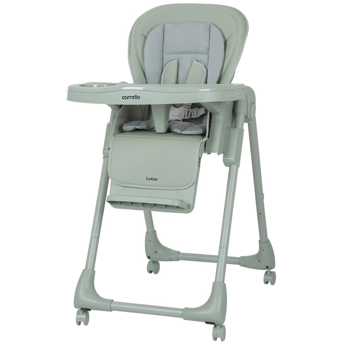 Стульчик для кормления Lotus 2025 ANIM Компактно складывается и не занимает много места.