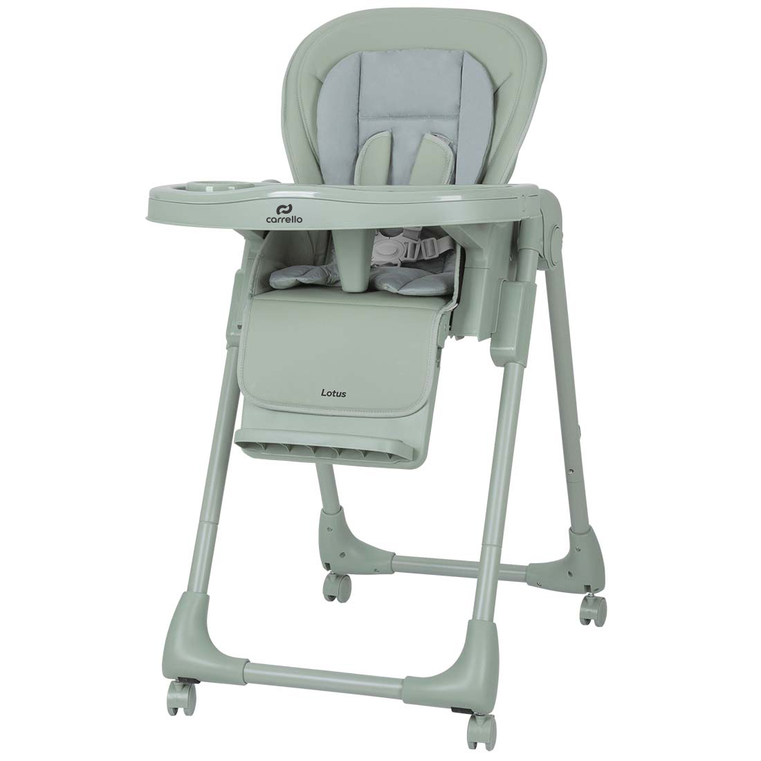 Стульчик для кормления Lotus 2026 ANIM Компактно складывается и не занимает много места.