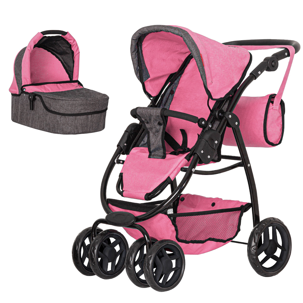 Cochecito de muñecas Avanti 2 en 1